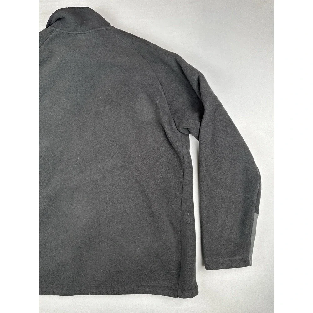 The North Face Sherpa Fleece Jacket 2XL Gray Full Zip Heavyweight Outdoor